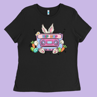 Hip Hop Easter Ladies Tee Designed By Maliassmallbusiness