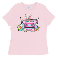 Bubblegum Pink hip hop easter Ladies Tee - MaliasSmallBusiness