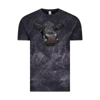 Cloud Black Black Angus Heifer Vintage Tee - LillyAllenDesigns