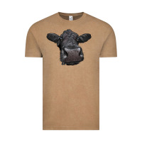 Vintage Coffee Black Angus Heifer Vintage Tee - LillyAllenDesigns