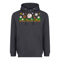 Baseball Glove With Leopard Libbey Glass Heavyweight Hoodie | Teevron