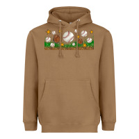Toasted Coconut Baseball Glove With Leopard Libbey Glass Heavyweight Hoodie - BundleAndBundleShop