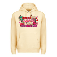 Pina Colada Valentine's Day teach love inspire Premium Hoodie - FaDigitalArtStudio