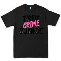 Black true crime junkie Premium Tee - MaliasSmallBusiness