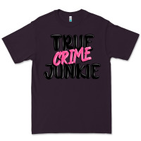 Plum true crime junkie Premium Tee - MaliasSmallBusiness