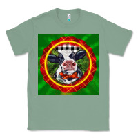 Sage christmas baby holstein face Classic Tee - LillyAllenDesigns