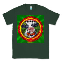 Sports Green christmas baby holstein face Classic Tee - LillyAllenDesigns