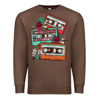 Chestnut cassette floral gemstone Premium Sweatshirt - FaDigitalArtStudio