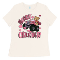 Bone heart crusher Ladies Tee - MaliasSmallBusiness
