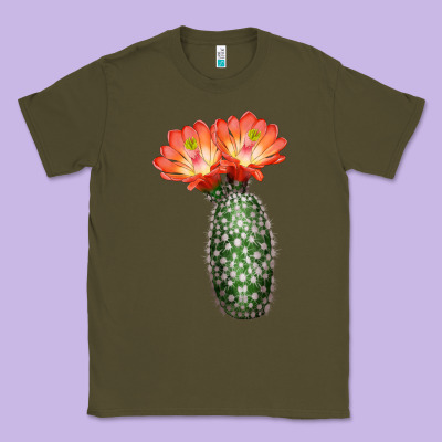 King Cup Cactus Classic Tee Designed By Lillyallendesigns