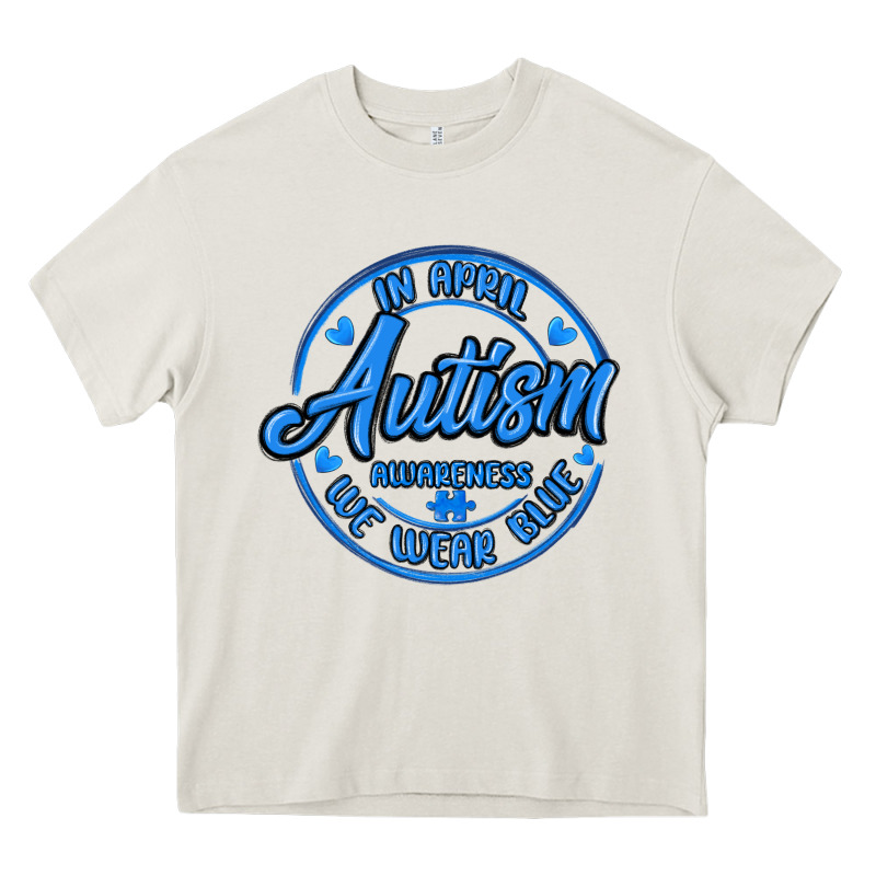 Autism Awareness Heavy Core Tee by MaliasSmallBusiness | Teevron
