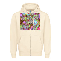 Sandshell Easter bunnys eggs Zipper Hoodie - OliviaCreatesArt