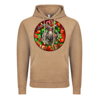Vintage Coffee christmas navajo churro sheep Vintage Hoodie - LillyAllenDesigns