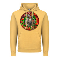 Vintage Mustard christmas navajo churro sheep Vintage Hoodie - LillyAllenDesigns