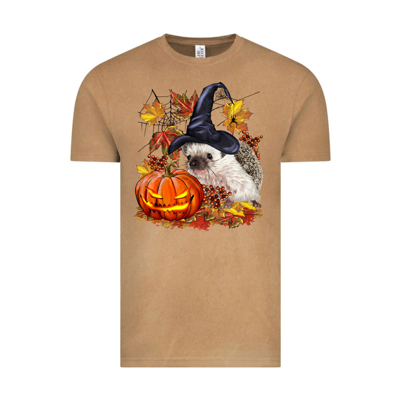 Halloween Hedgehog Vintage Tee by LillyAllenDesigns | Teevron