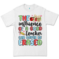 White the influence of a good teacher can never be  eras Premium Tee - MaliasSmallBusiness