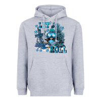 Heather Grey let's roll Heavyweight Hoodie - FaDigitalArtStudio