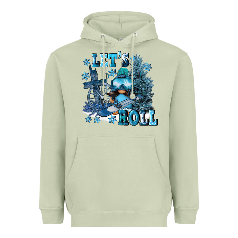 Let's Roll Heavyweight Hoodie by FaDigitalArtStudio | Teevron