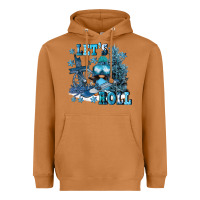 Meerkat let's roll Heavyweight Hoodie - FaDigitalArtStudio