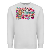Dove Grey cupid's favorite nurse Premium Sweatshirt - FaDigitalArtStudio