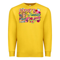 Lemon cupid's favorite nurse Premium Sweatshirt - FaDigitalArtStudio