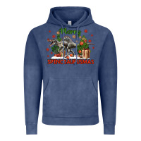 Vintage Denim merry spinosaurusmas Vintage Hoodie - LillyAllenDesigns