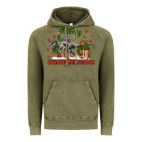 Vintage Olive merry spinosaurusmas Vintage Hoodie - LillyAllenDesigns