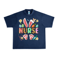 Navy easter nurse bunny Urban Heavy Tee - Artiststas