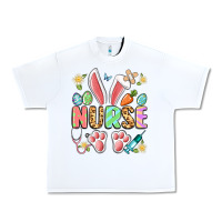White easter nurse bunny Urban Heavy Tee - Artiststas