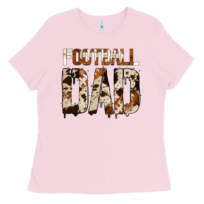 No Background American Football Dad Ladies Tee by Jasminsmagicworld | Teevron