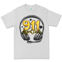 Dove Grey 911 dispatcher Premium Tee - MaliasSmallBusiness