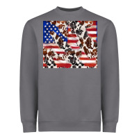 Storm cowhide amerikan flag Heavyweight Sweatshirt - TumblerDesignByShophia
