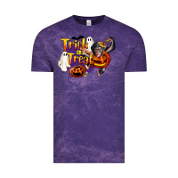 Cloud Purple Trick Or Treat Chimpanzee Vintage Tee - LillyAllenDesigns