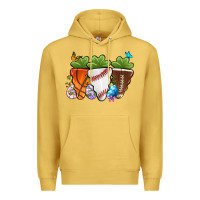 Antique Gold Easter Day Sports Easter sports carrots Premium Hoodie - OliviaCreatesArt