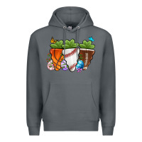 Rock Easter Day Sports Easter sports carrots Premium Hoodie - OliviaCreatesArt