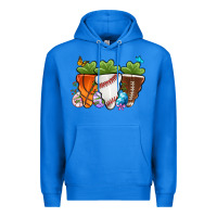 Easter Day Sports Easter Sports Carrots Premium Hoodie | Teevron