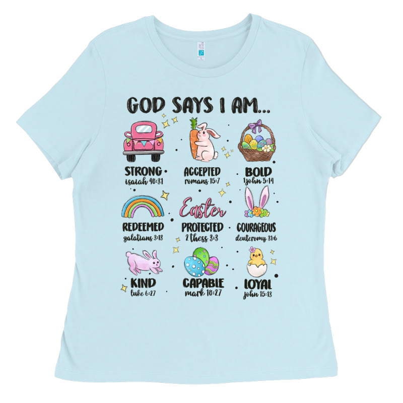 Christian Easter Ladies Tee by MaliasSmallBusiness | Teevron
