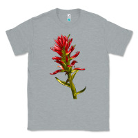 Heather Grey Indian Paintbrush Classic Tee - LillyAllenDesigns