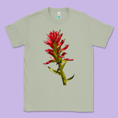 Indian Paintbrush Classic Tee Designed By Lillyallendesigns