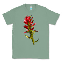 Sage Indian Paintbrush Classic Tee - LillyAllenDesigns