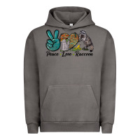 Pigment Tornado Peace love raccoon Urban Hoodie - LillyAllenDesigns
