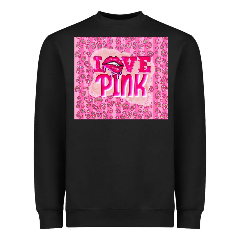 Love Pink Heavyweight Sweatshirt by TumblerDesignByShophia | Teevron