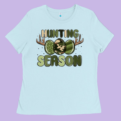 Hunting Season Ladies Tee Designed By Maliassmallbusiness