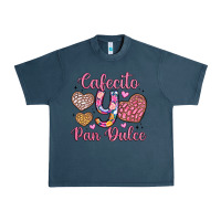 Midnight Navy cafecito y pan dulce Urban Heavy Tee - Artiststas