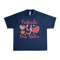 Navy cafecito y pan dulce Urban Heavy Tee - Artiststas