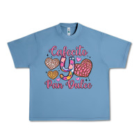 Pebble Blue cafecito y pan dulce Urban Heavy Tee - Artiststas