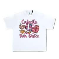 White cafecito y pan dulce Urban Heavy Tee - Artiststas