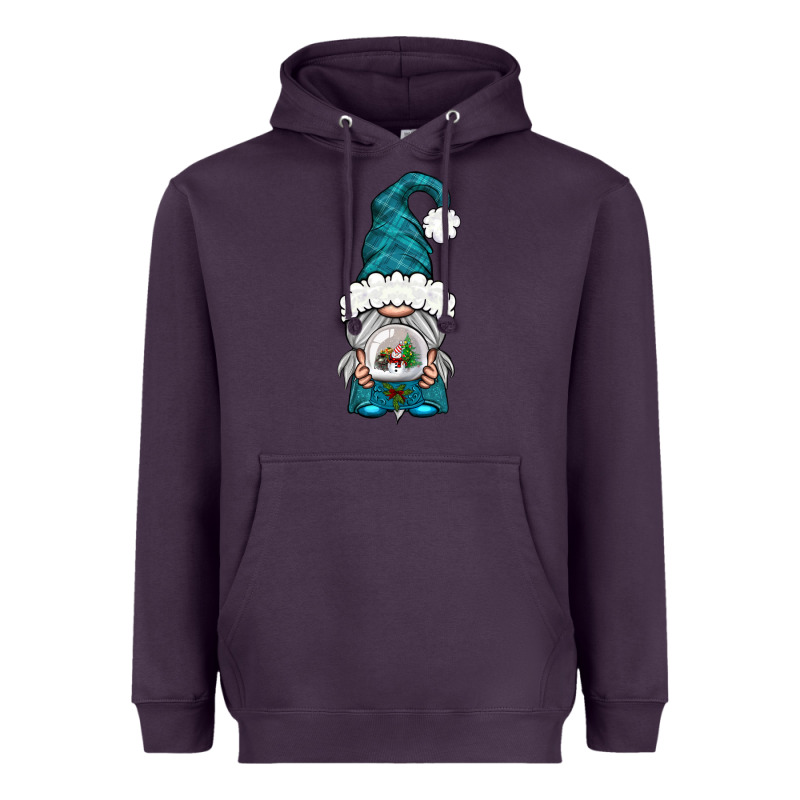 Winter Gnome With Snow Globe Heavyweight Hoodie by BundleAndBundleShop | Teevron