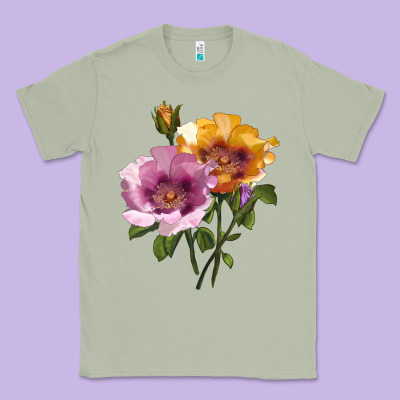 In Your Eyes Rose Classic Tee Designed By Lillyallendesigns