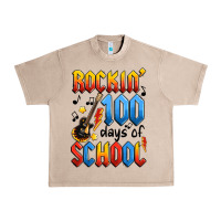 French Oak rockin' 100 days of school Urban Heavy Tee - Artiststas